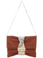 Jimmy Choo Chandra Clutch - Yellow & Orange