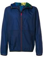 Ps By Paul Smith Packable Micro-ripstop Hooded Jacket - Blue
