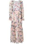 See By Chloé Floral Maxi Dress - Nude & Neutrals