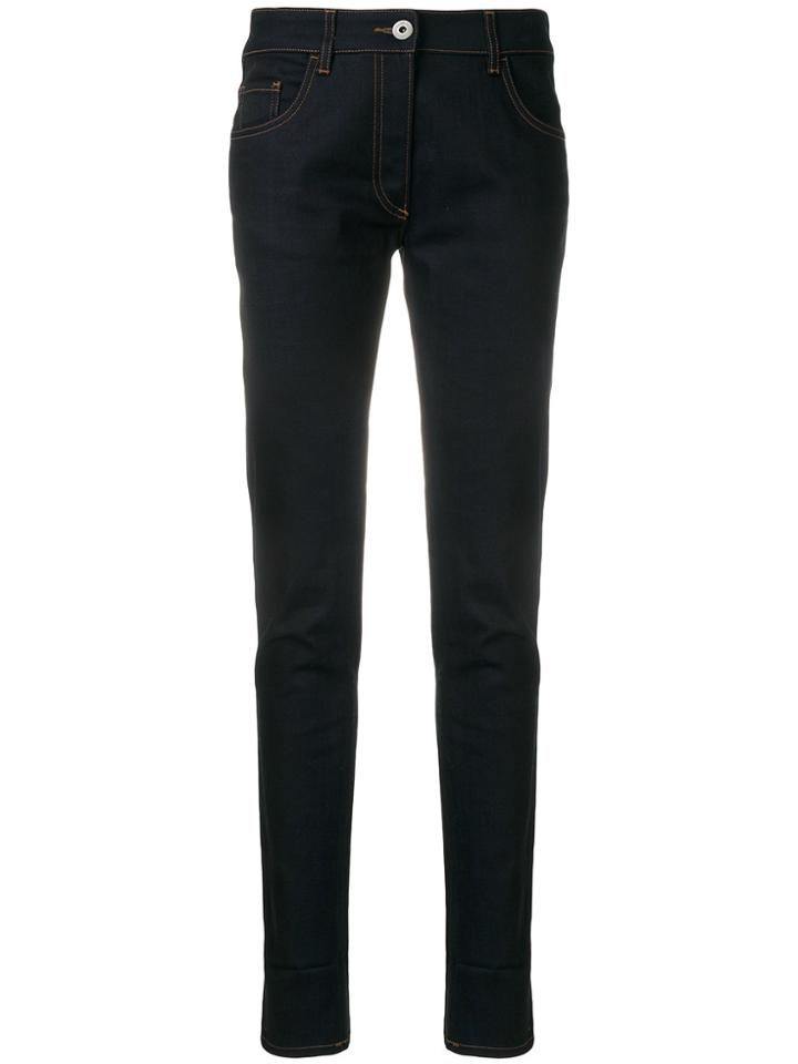 Prada Classic Skinny Jeans - Blue