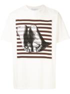 Jw Anderson Durer Feet Patch T-shirt - White