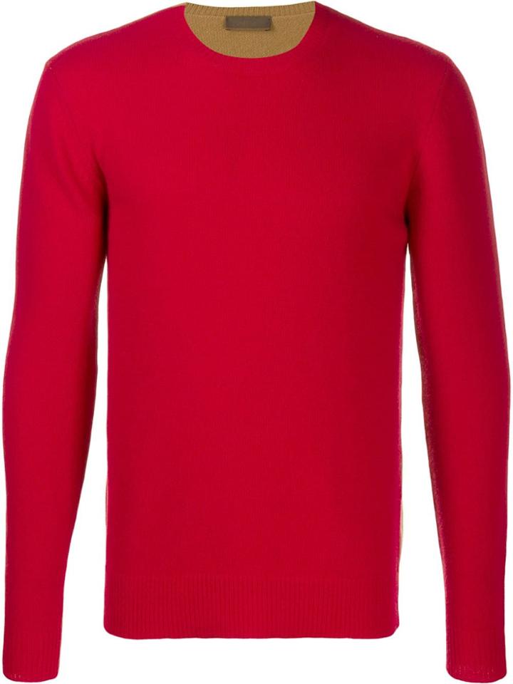 Altea Round Neck Jumper - Red