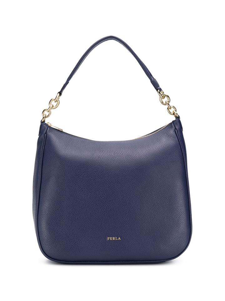 Furla Cometa Hobo M Tote - Blue