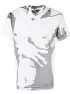 Comme Des Garçons Homme Plus - Graphic Print T-shirt - Men - Cotton - L, White, Cotton