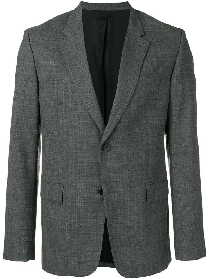 Ami Alexandre Mattiussi Lined Two Buttons Jacket - Black