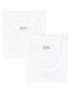 Dolce & Gabbana Underwear Two-pack Vest Top - White