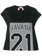 Nº21 Havana 21 Print T-shirt - 9000 Black