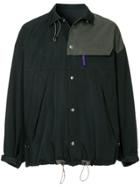 Kolor Contrast Panel Jacket - Black