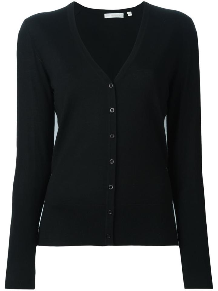 The Mercer N.y. Classic Cardigan, Women's, Size: 36, Black, Merino