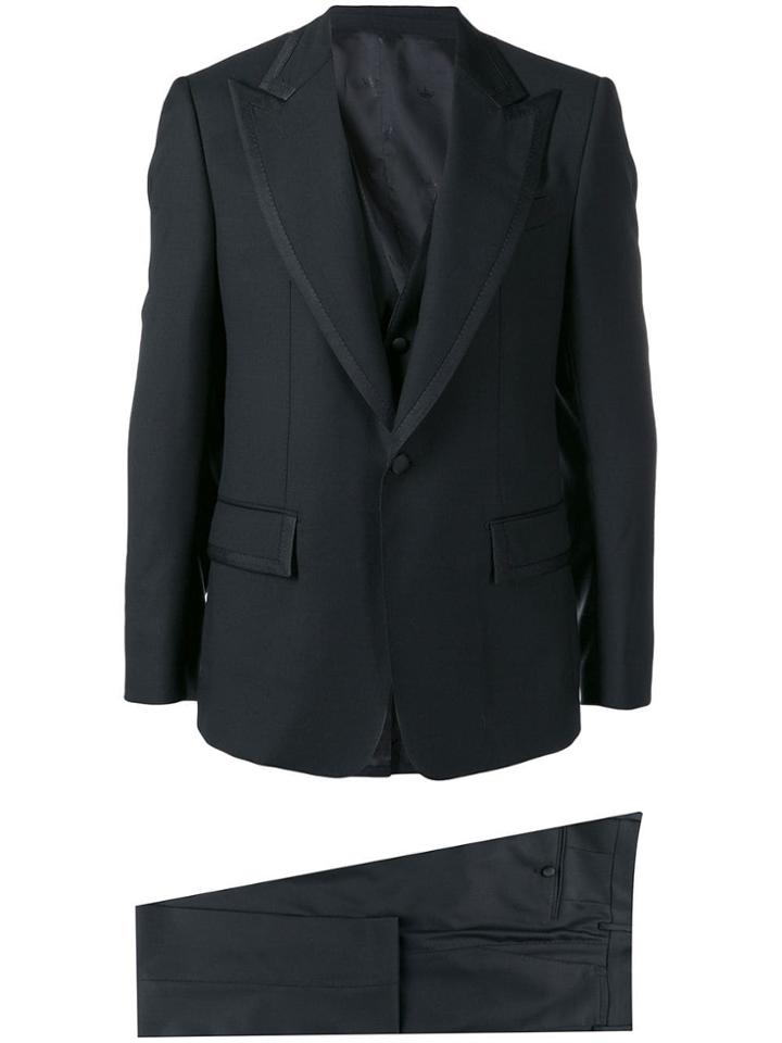 Dolce & Gabbana Classic Three-piece Tuxedo - Black