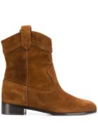 Aquazzura Cowboy Style Boots - Brown