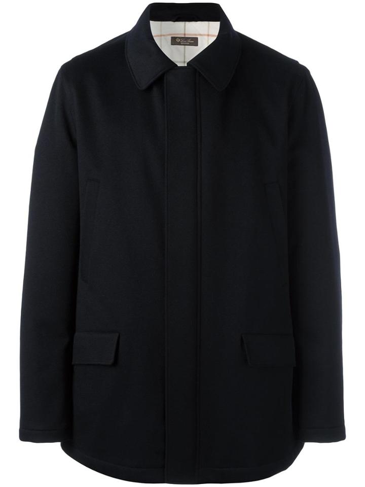 Loro Piana Flap Pocket Jacket - Blue