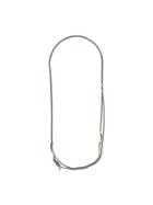 Werkstatt:münchen Double Chain Necklace - Silver