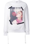 Kenzo Graphic Print Sweatshirt - White