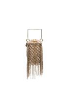 Rosantica Rimbaud Embellished Bracelet Bag - Metallic