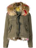 Mr & Mrs Italy Hooded Lined Parka - Green