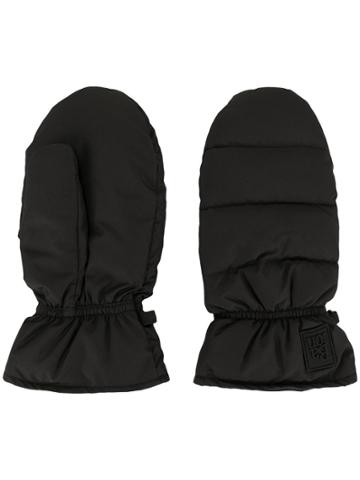 Bacon Padded Mittens - Black