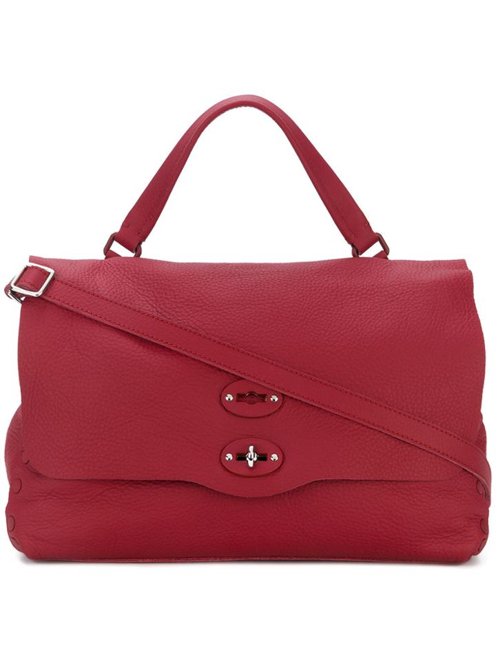 Zanellato Medium Foldover Tote - Red