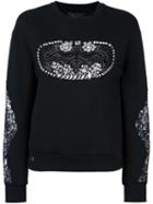 Philipp Plein 'charming' Sweatshirt, Women's, Size: Small, Black, Cotton/polyester
