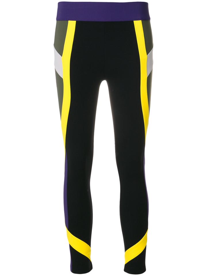 No Ka' Oi Colour Block Leggings - Black