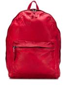 Giorgio Brato Medium Wrinkled-effect Backpack - Red