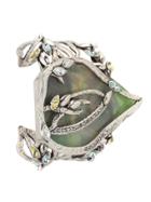 Camila Klein Resin Cuff - Metallic