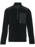 Moncler Grenoble Zipped Fleece Sweatshirt - Black