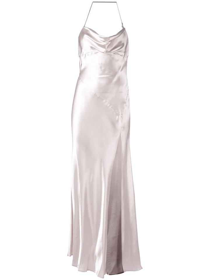 Attico - Letizia Dress - Women - Viscose - 2, Pink/purple, Viscose