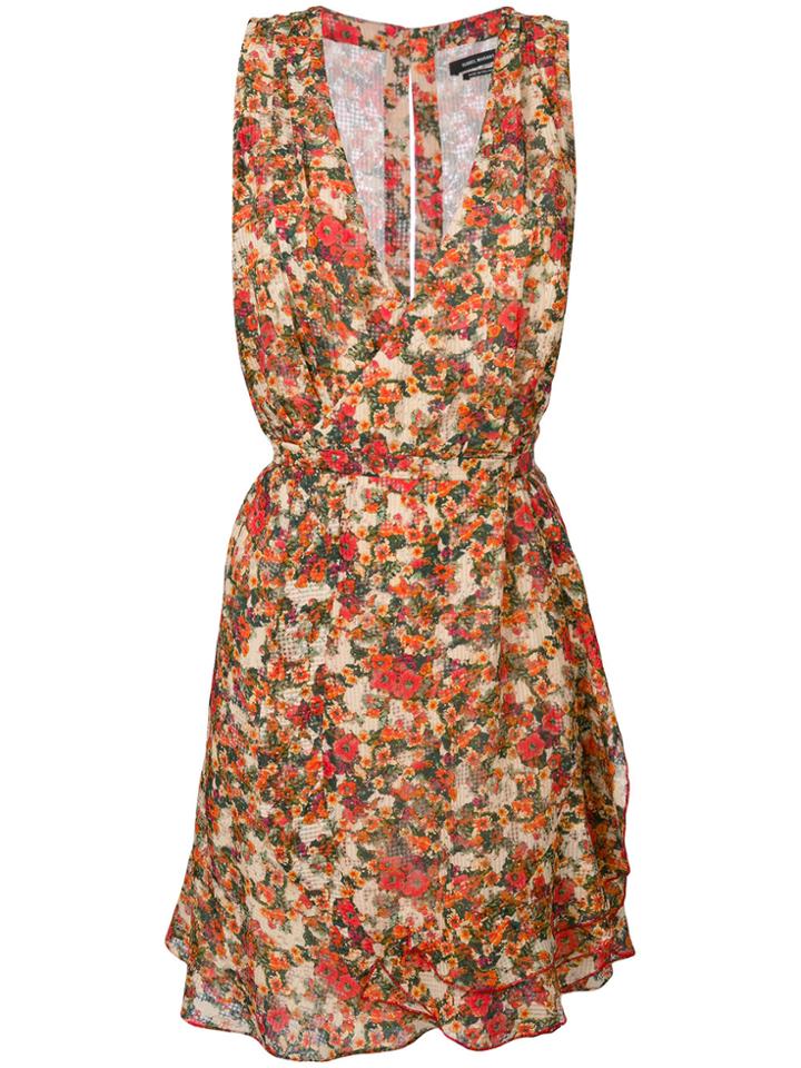 Isabel Marant V-neck Wrap Dress - Multicolour