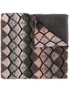 M Missoni Zigzag Print Scarf - Black