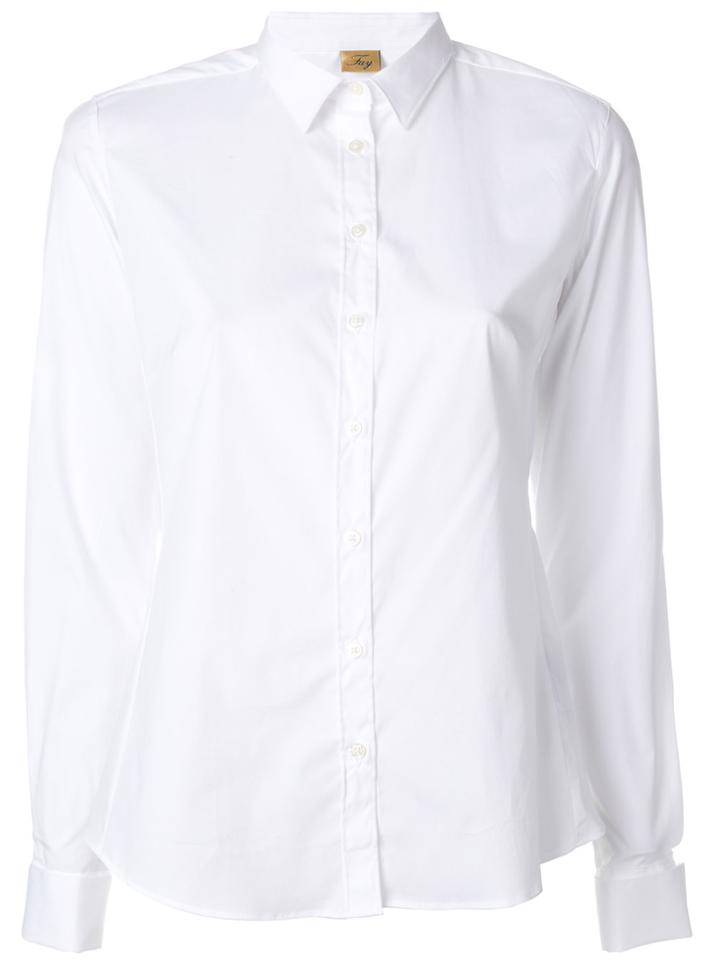 Fay Stretch Shirt - White