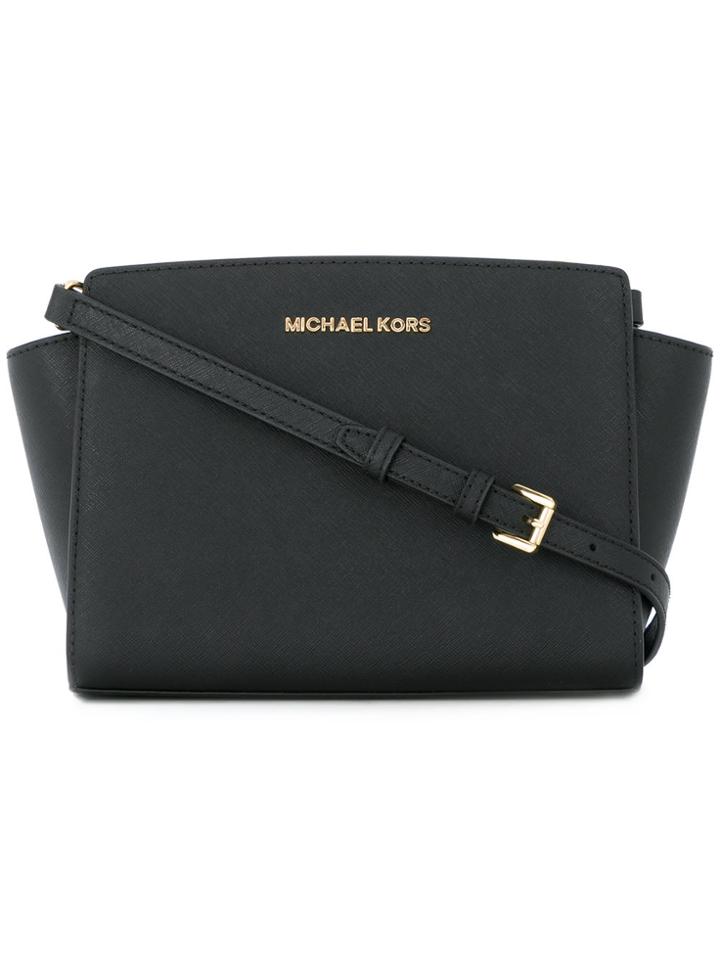 Michael Michael Kors Selma Medium Crossbody Bag - Black