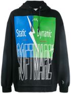 A-cold-wall* Statement Print Hoodie - Black