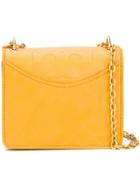 Tory Burch Box Crossbody Bag, Women's, Yellow/orange, Leather