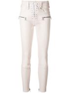 Unravel Project Lace Up Detail Trousers - Neutrals