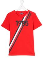 Tommy Hilfiger Junior Teen Logo Print T-shirt - Red