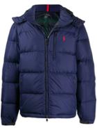 Polo Ralph Lauren Logo Embroidery Padded Jacket - Blue