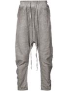Army Of Me Loose Drop Crotch Trousers - Grey