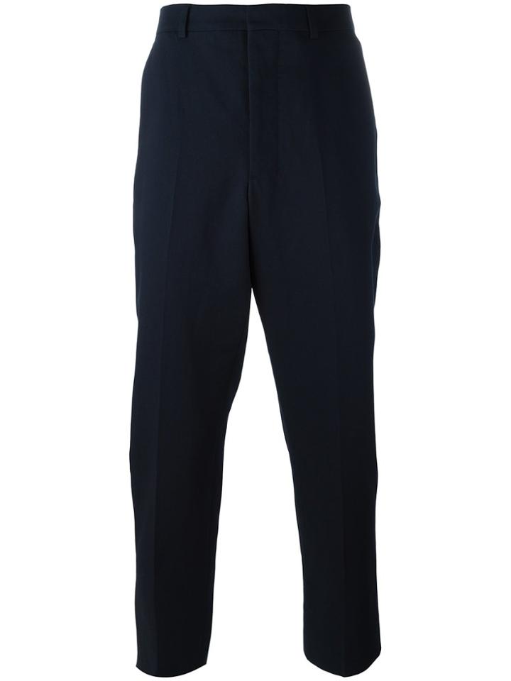 Ami Alexandre Mattiussi Carrot-fit Trousers - Blue