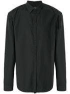 Helmut Lang Concealed Button Shirt - Black