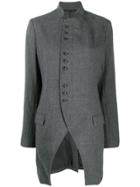 Y's Asymmetrical Coat - Grey
