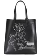 Givenchy Bambi Tote, Women's, Black, Calf Leather