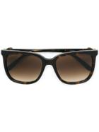 Cartier C Décor Tortoiseshell Square Sunglasses - Brown