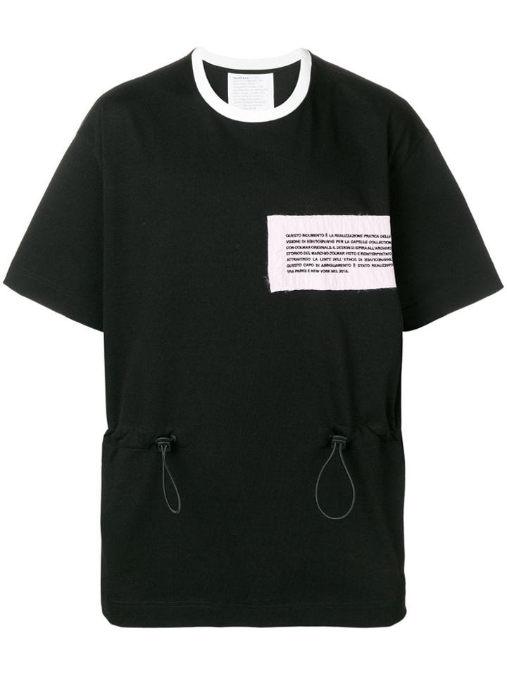 Colmar A.g.e. By Shayne Oliver Cinch Waist T-shirt - Black