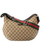 Gucci Vintage Sherry Line Shoulder Bag - Brown