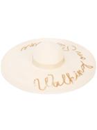 Eugenia Kim Slogan Embroidered Hat - Brown
