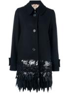No21 Embellished Mid Coat