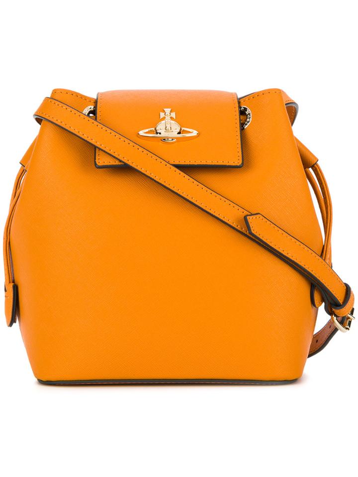 Vivienne Westwood Pimlico Bucket Bag - Yellow & Orange