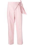 Moschino Pre-owned 2000's Tie-waist Trousers - Pink