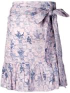 Isabel Marant Étoile Floral Print Mini Skirt - Pink